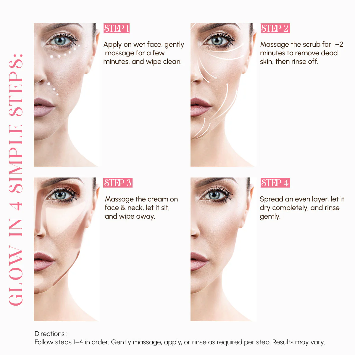 R&G Skin Brightening Mini Facial Kit with Vitamin C - 40ml - Image 6