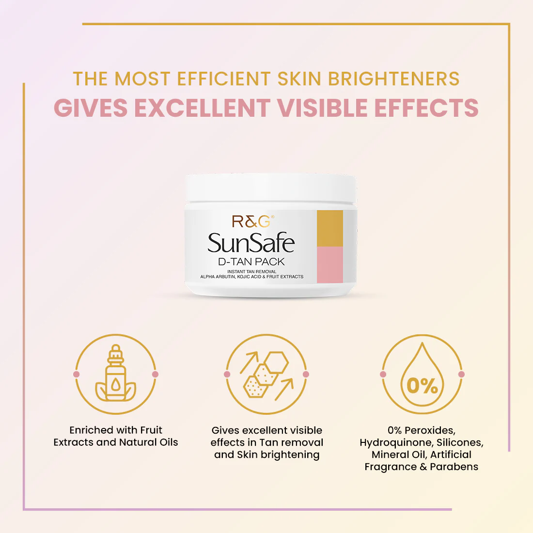 R&G SunSafe D Tan Pack For Tan Removal - Image 3