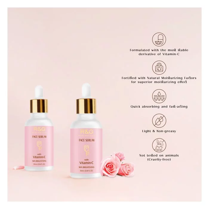 R&G Vitamin C Face Serum with Aloe Vera Gel - Image 4