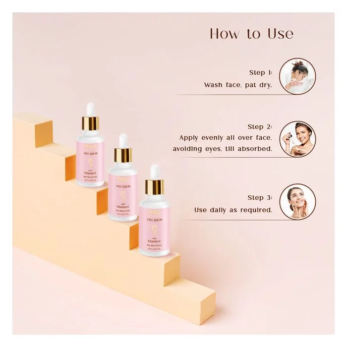 R&G Vitamin C Face Serum with Aloe Vera Gel - Image 5