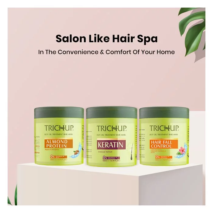 Trichup Almond Protein Hair Mask - 500ml - Image 7