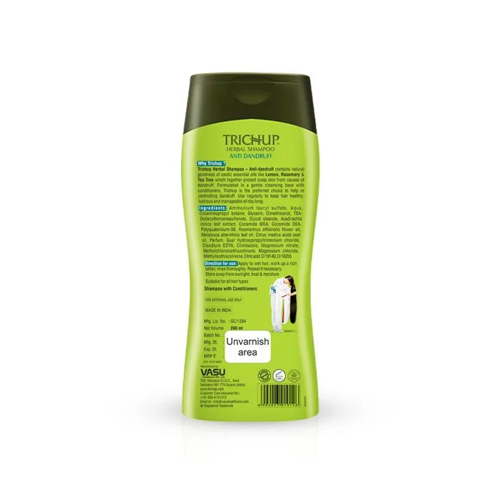 Trichup Anti-Dandruff Herbal Shampoo - 200ml (Pack of 2) - Image 7