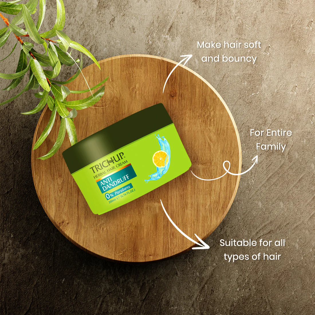 Trichup Anti-Dandruff Oil, Shampoo & Cream Kit - Image 4