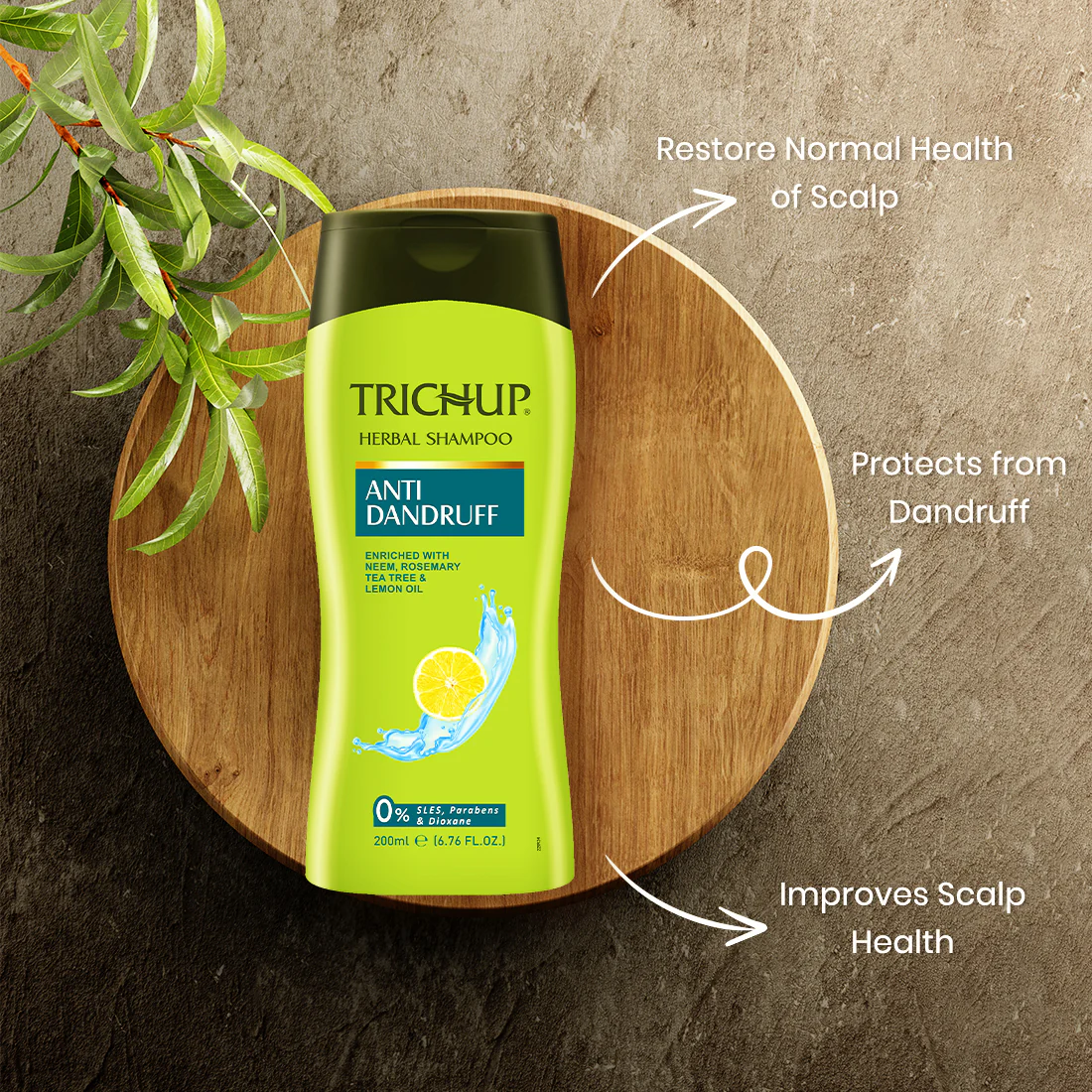 Trichup Anti-Dandruff Oil & Shampoo Kit - Image 3