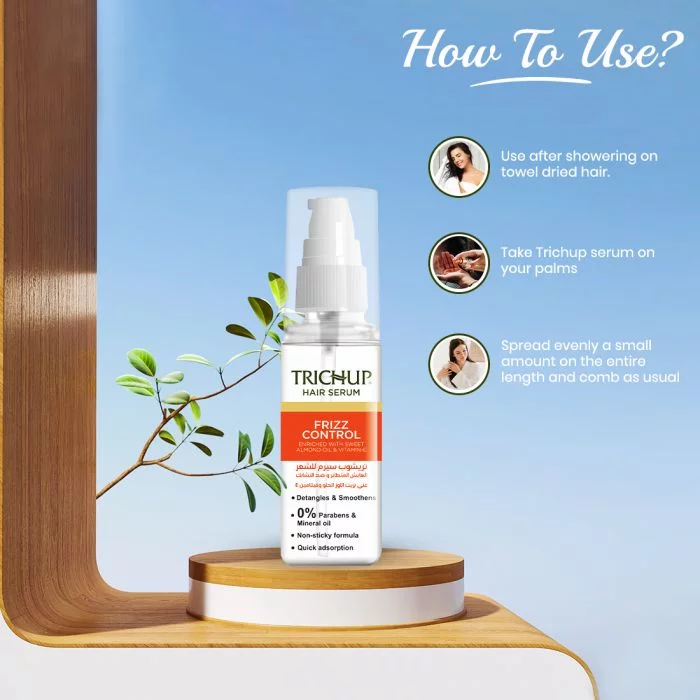 Trichup Frizz Control Hair Serum - Image 4
