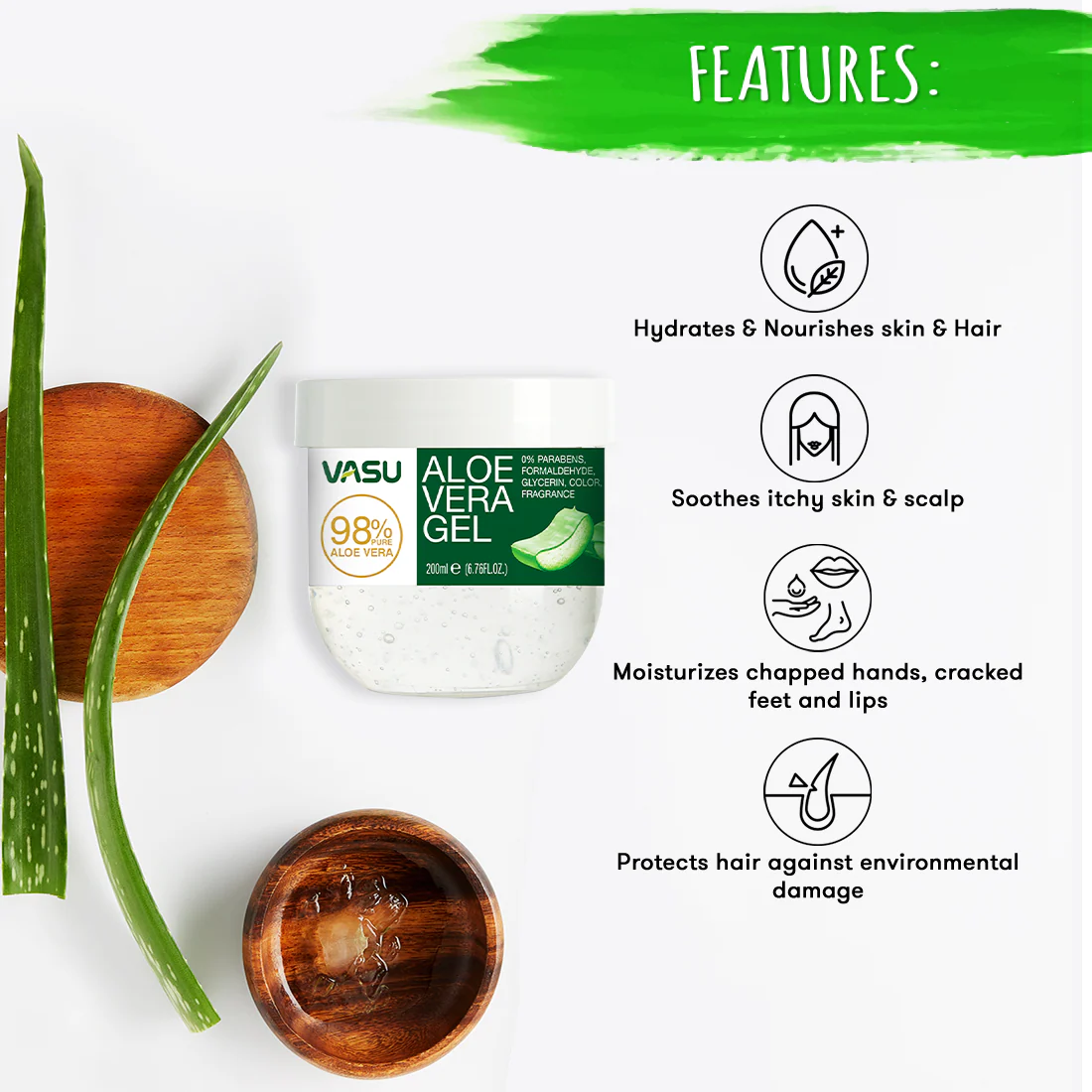 Trichup Hair Fall Control Hair Mask with Aloe Vera Gel - Image 3