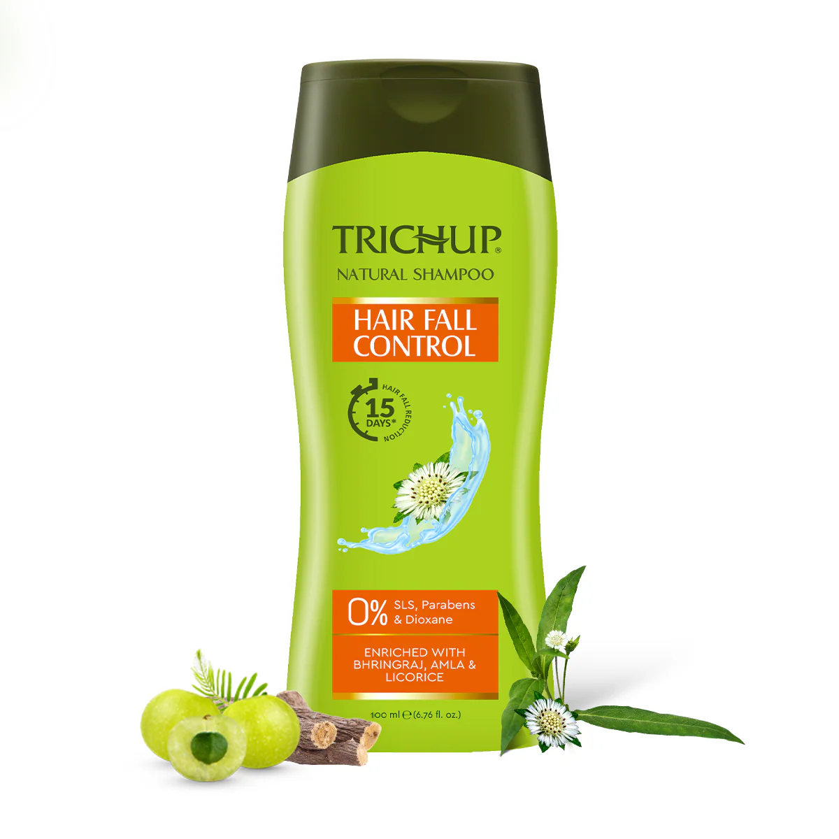 Trichup Hair Fall Control Natural Shampoo 100ml - Image 2