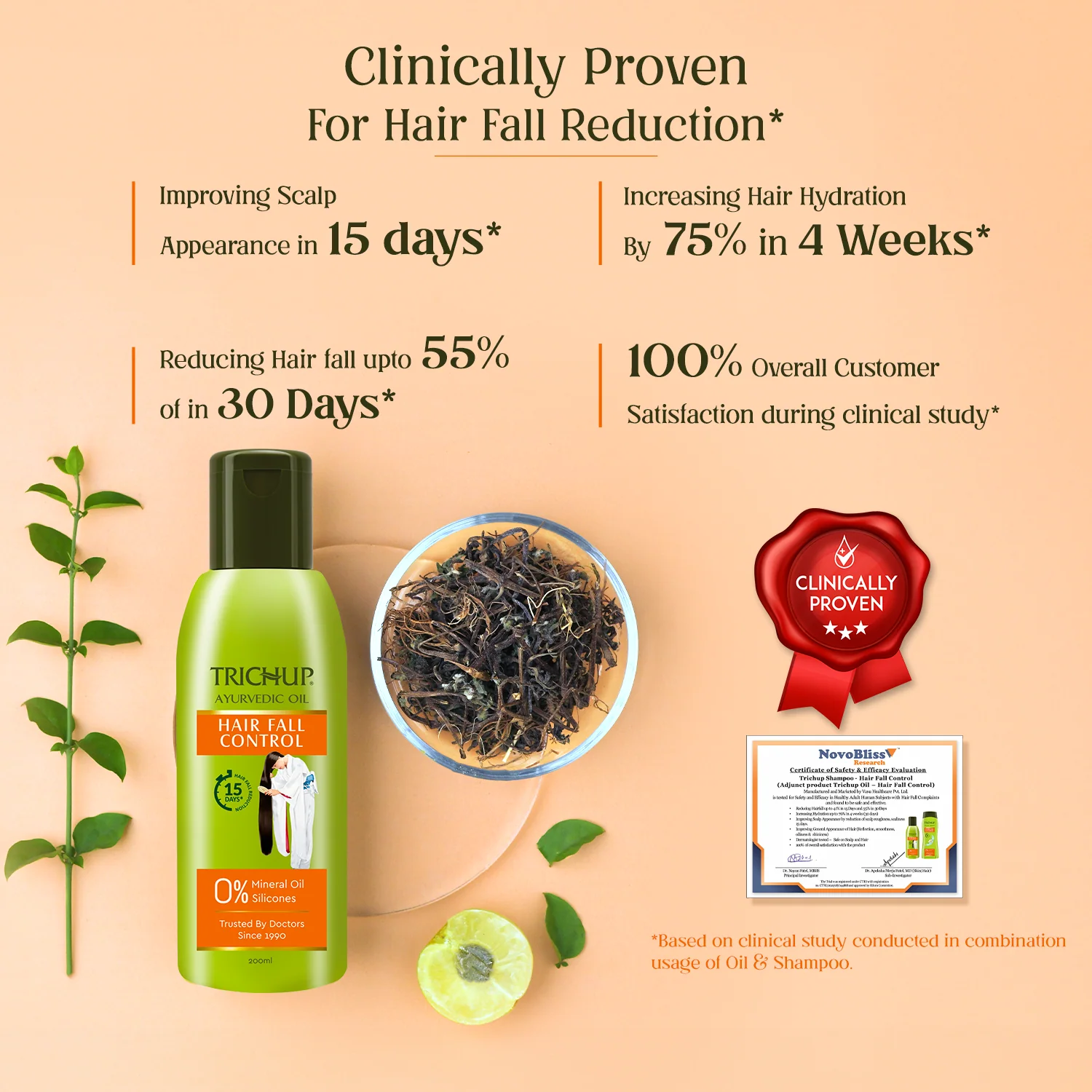 Trichup Hair Fall Control Oil - Image 4