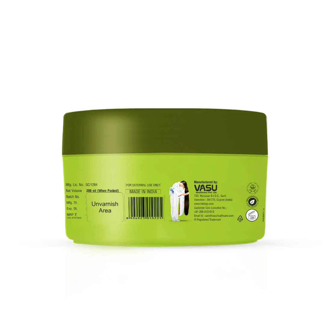 Trichup Hair Fall Control Shampoo 640ml & Cream 200ml - Image 9