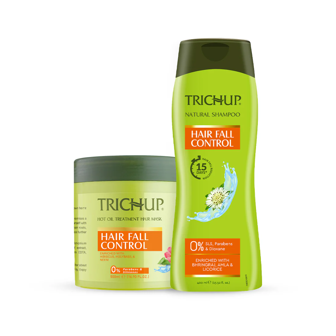 Trichup Hair Fall Control Shampoo & Hair Mask Kit - Image 11