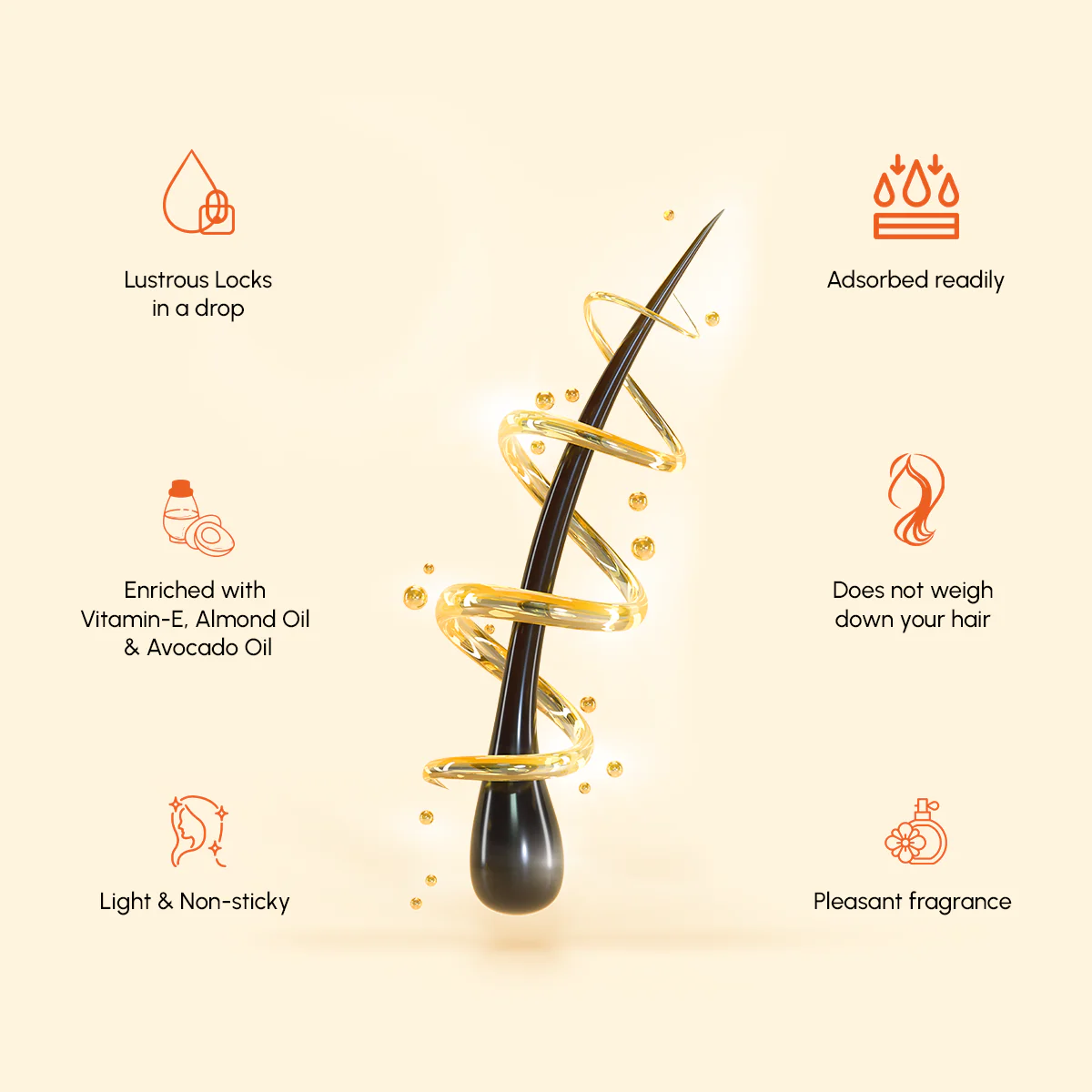 Trichup Hair Serum Insta Shine 45 ml - Image 3
