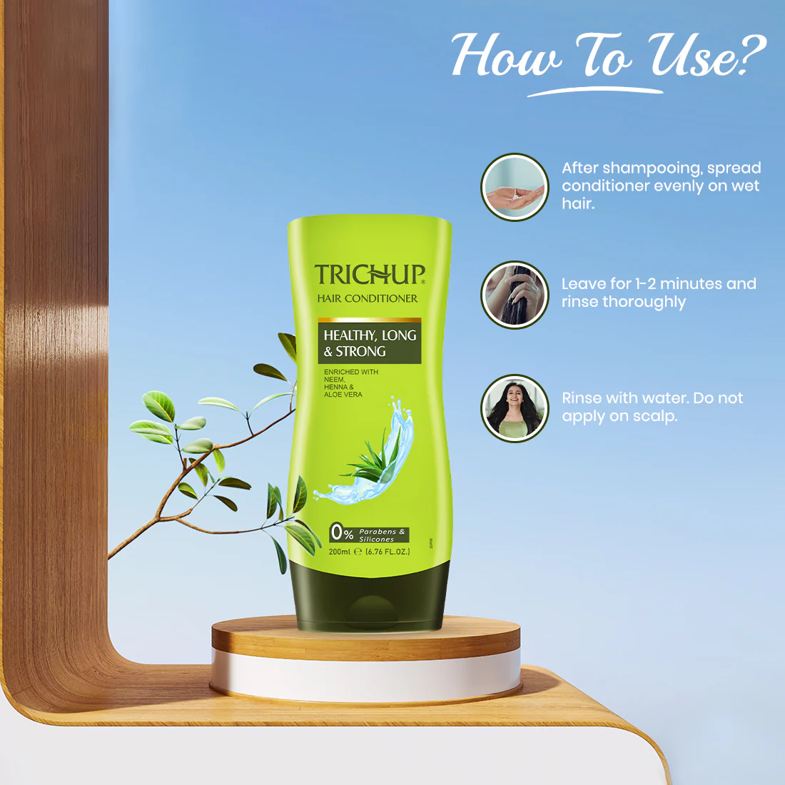 Trichup Healthy Long & Strong Conditioner - Image 4