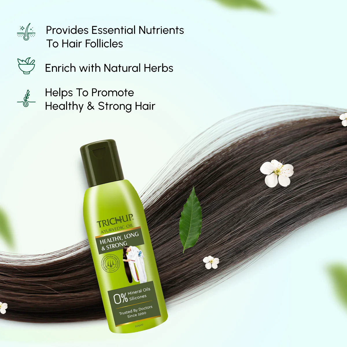 Trichup Healthy Long & Strong Hair Oil - Image 3