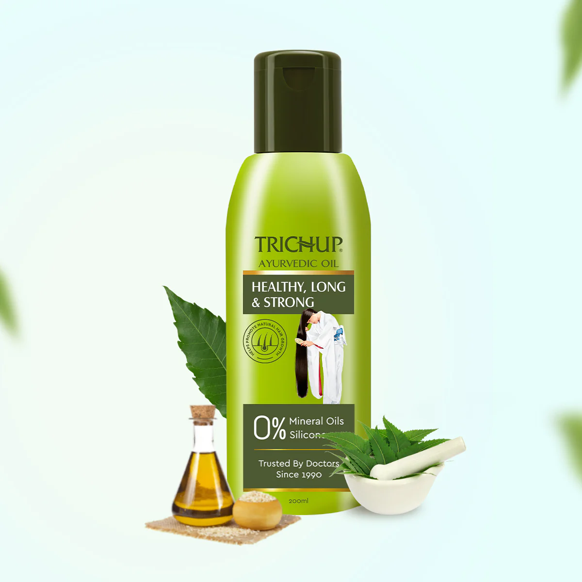 Trichup Healthy Long & Strong Hair Oil - Image 6