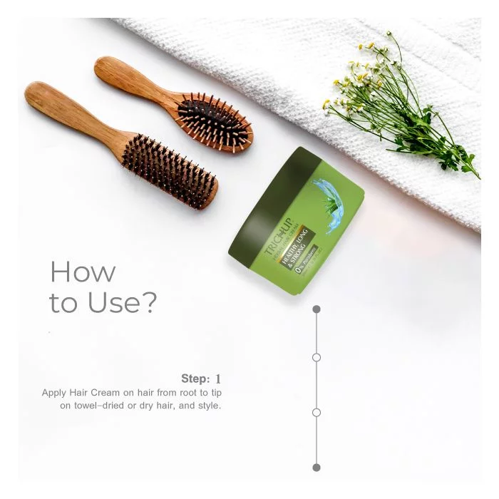 Trichup Healthy Long & Strong Herbal Hair Cream - Image 4