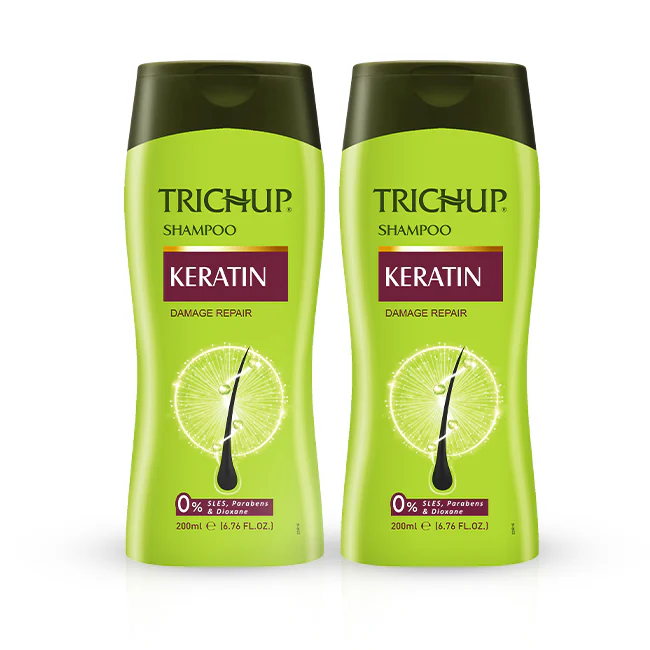 Trichup Keratin Hair Shampoo - 200ml (Pack of 2) - Image 6