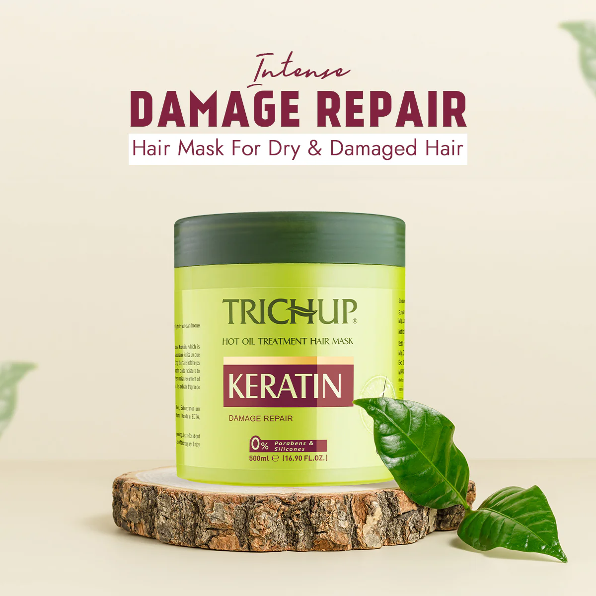 Trichup Keratin Hot Oil Treatment Hair Mask - Image 3