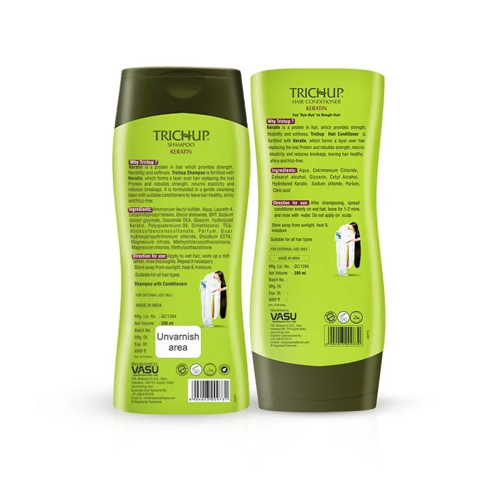 Trichup Keratin Hair Shampoo & Conditioner Combo - Image 9