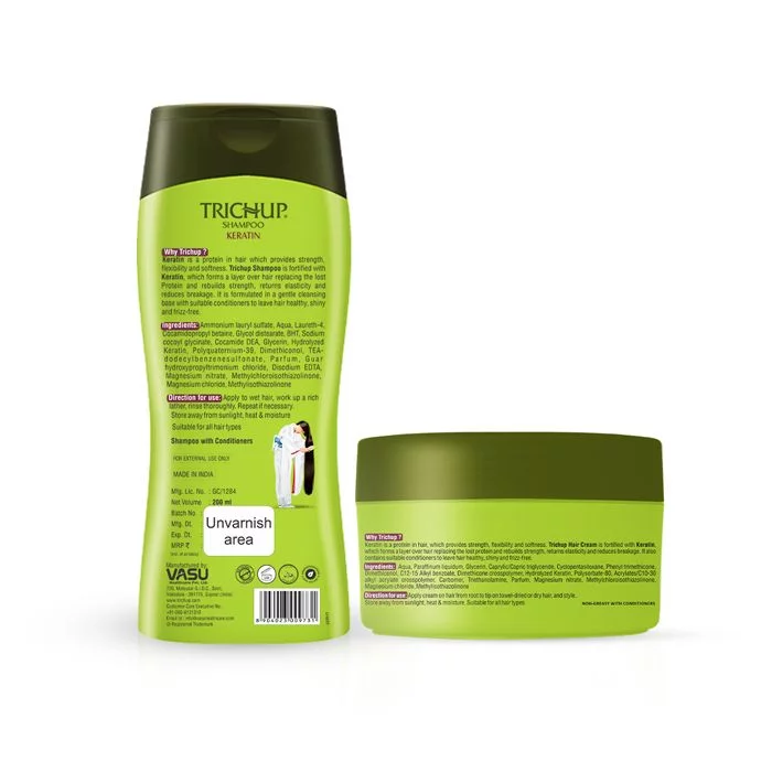 Trichup Keratin Shampoo & Cream Combo - Image 10