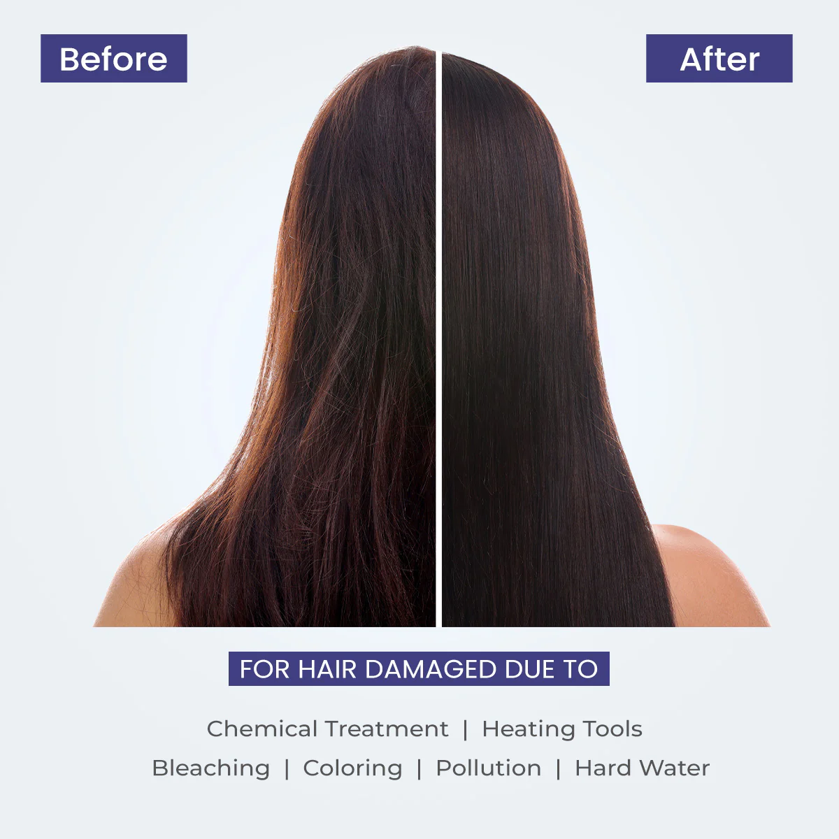 Trichup Pro Damage Repair & Instant Smoothing Hair Care Combo (Shampoo 300ml + Oil Serum 100ml + Mask 200ml) - Image 6