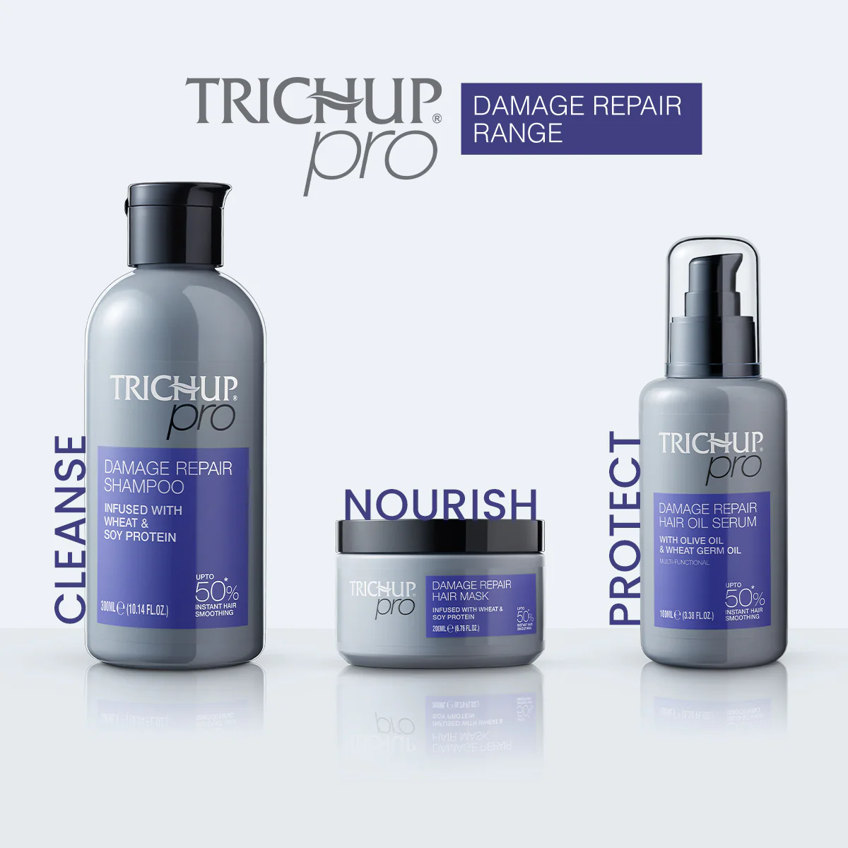 Trichup Pro Damage Repair Hair Oil Serum - 100ml - Image 9