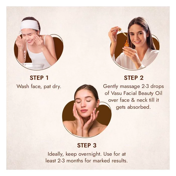 Vasu Facial Beauty Oil with Aloe Vera Gel - Image 7