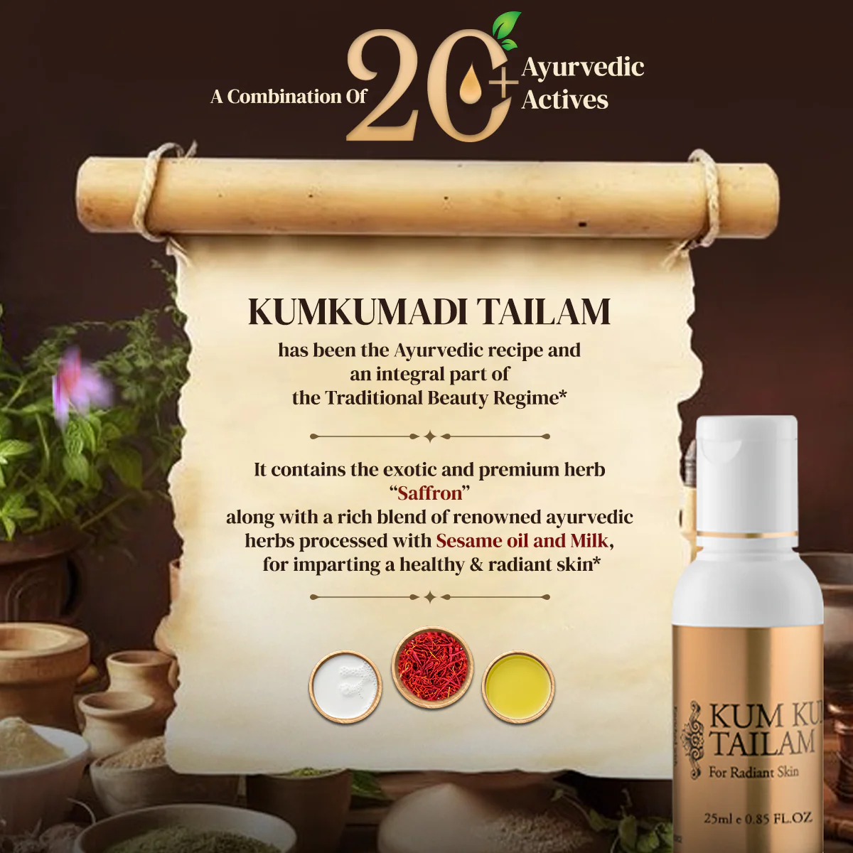 Vasu Kumkumadi Tailam - Image 4