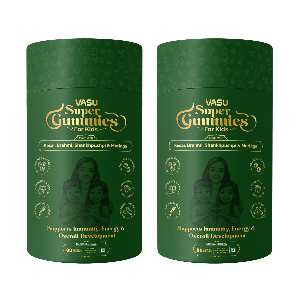 Vasu Super Gummies For Kids (Pack of 2 x 60 Gummies) - Image 14