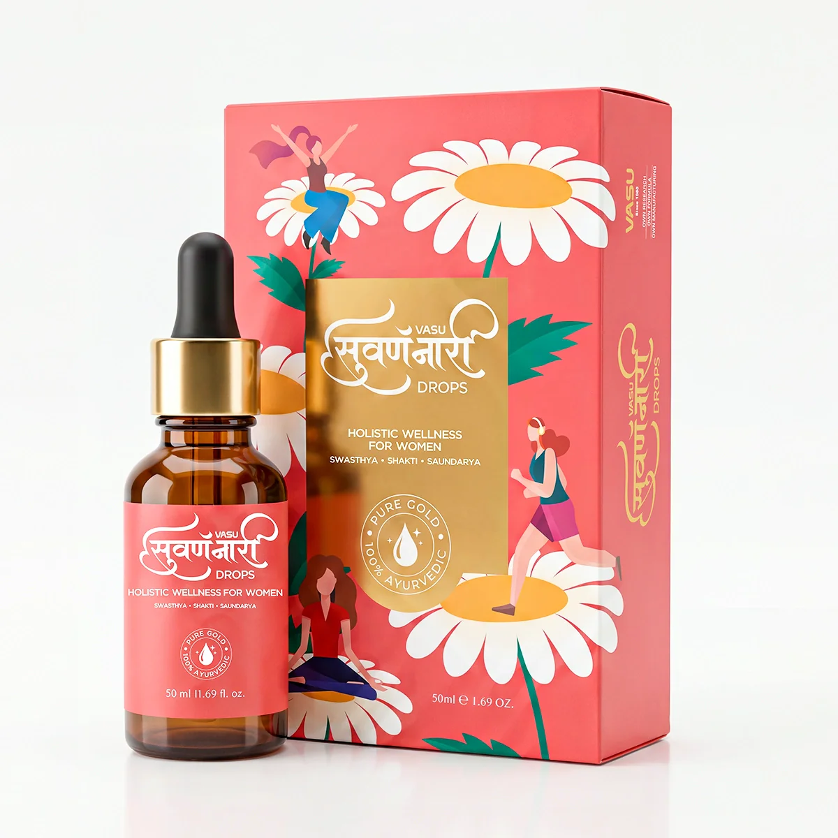 Vasu Swarna Naari Drops 50ml - Image 12