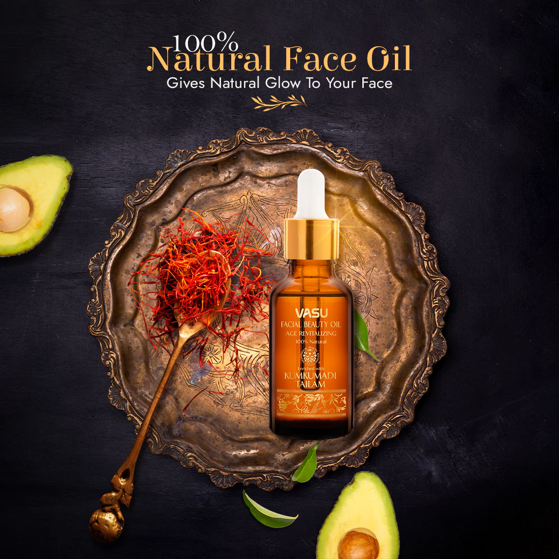 Vasu Facial Beauty Oil - 25ml - Image 6