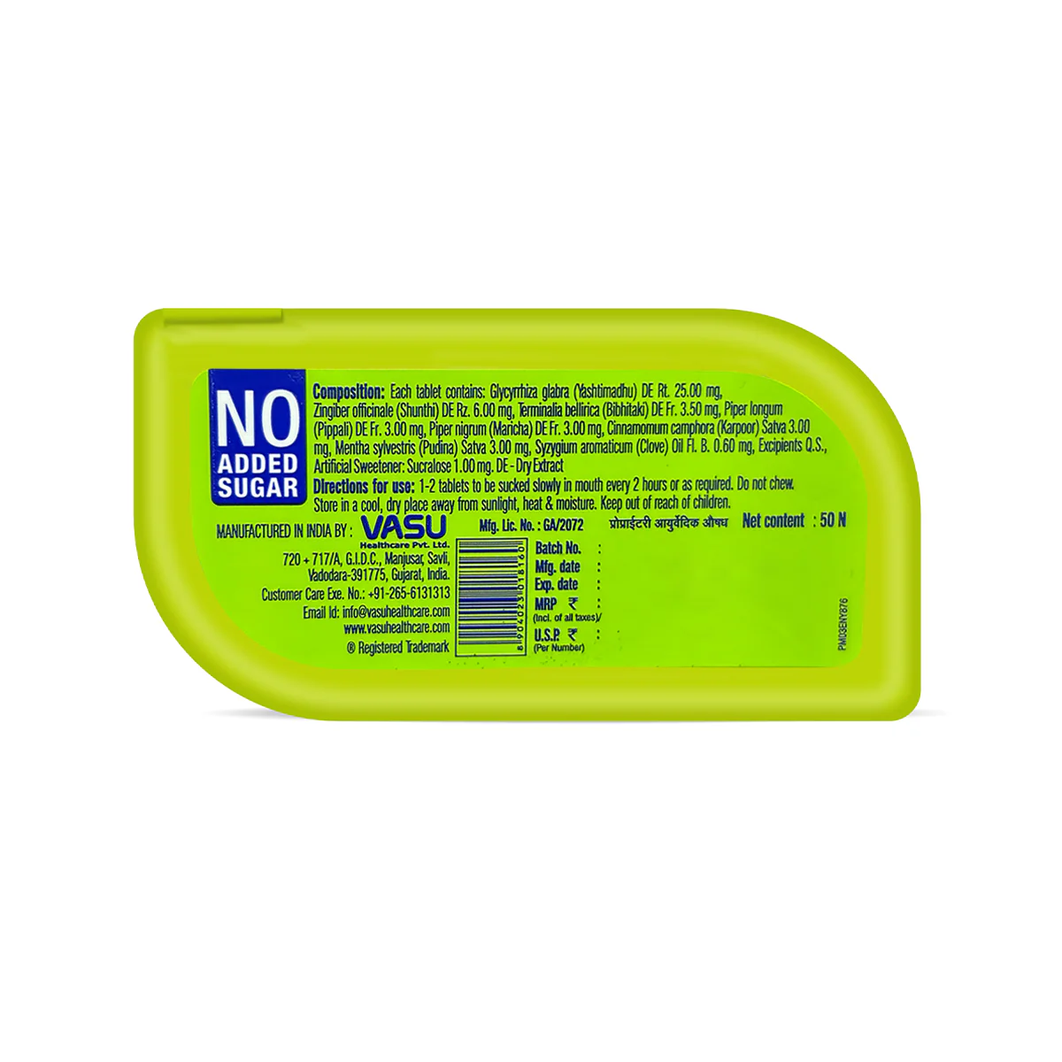 Vasu Zeal Tablet (Pack of 12) - Image 12